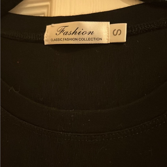 Chanel black & gold dress in a size small. - Picture 3 of 3